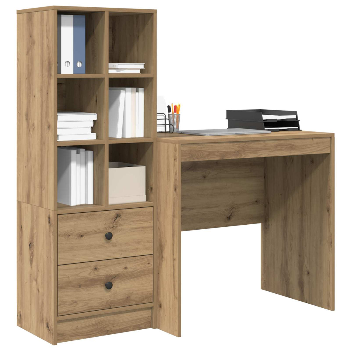 Bord Artisan Egetræ 125,5 x 50 x 127 cm 2 stk.