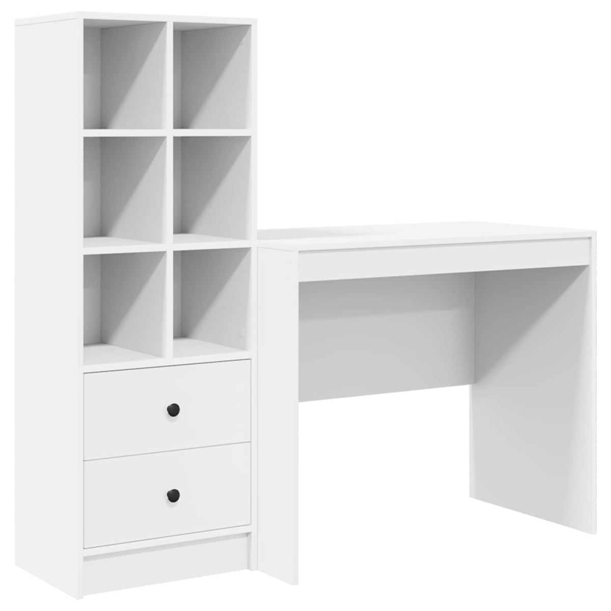 Bord Hvid 135,5 x 50 x 127 cm 2 stk.