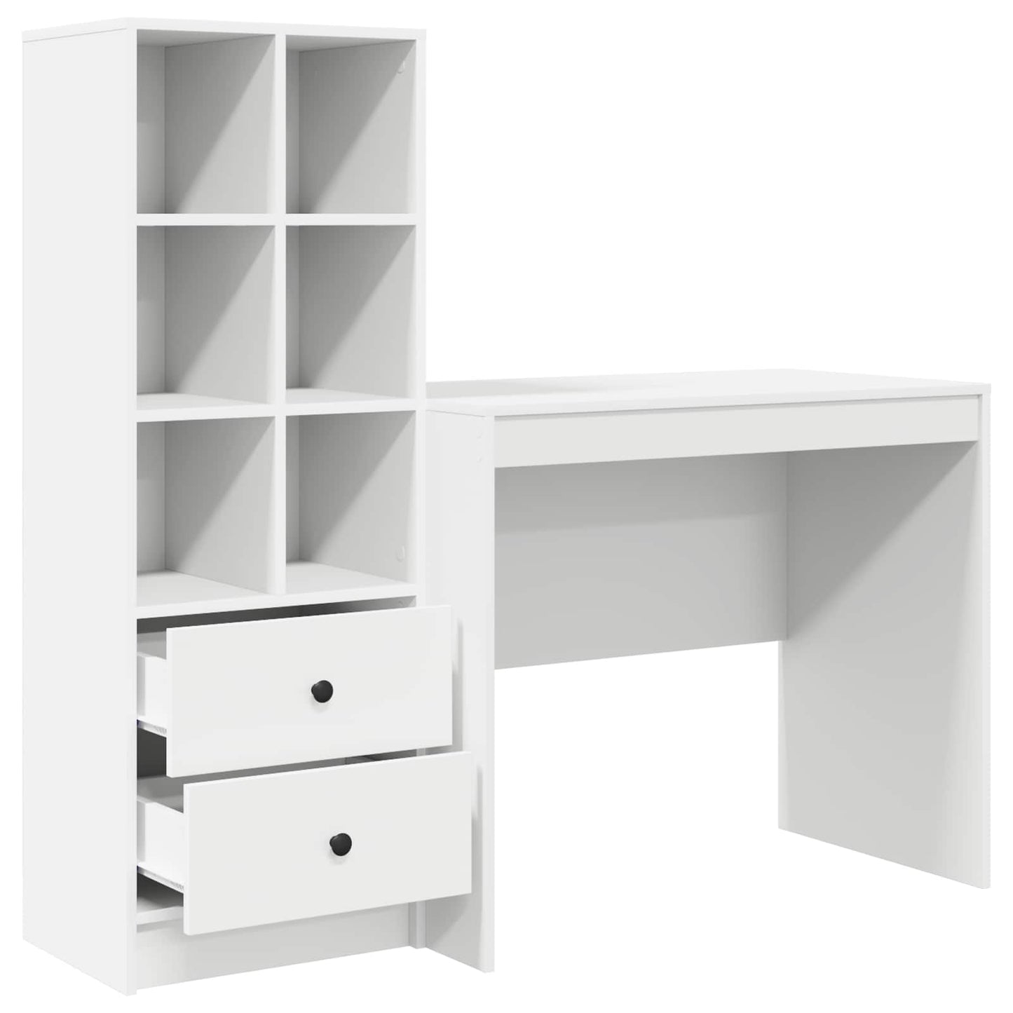 Bord Hvid 135,5 x 50 x 127 cm 2 stk.