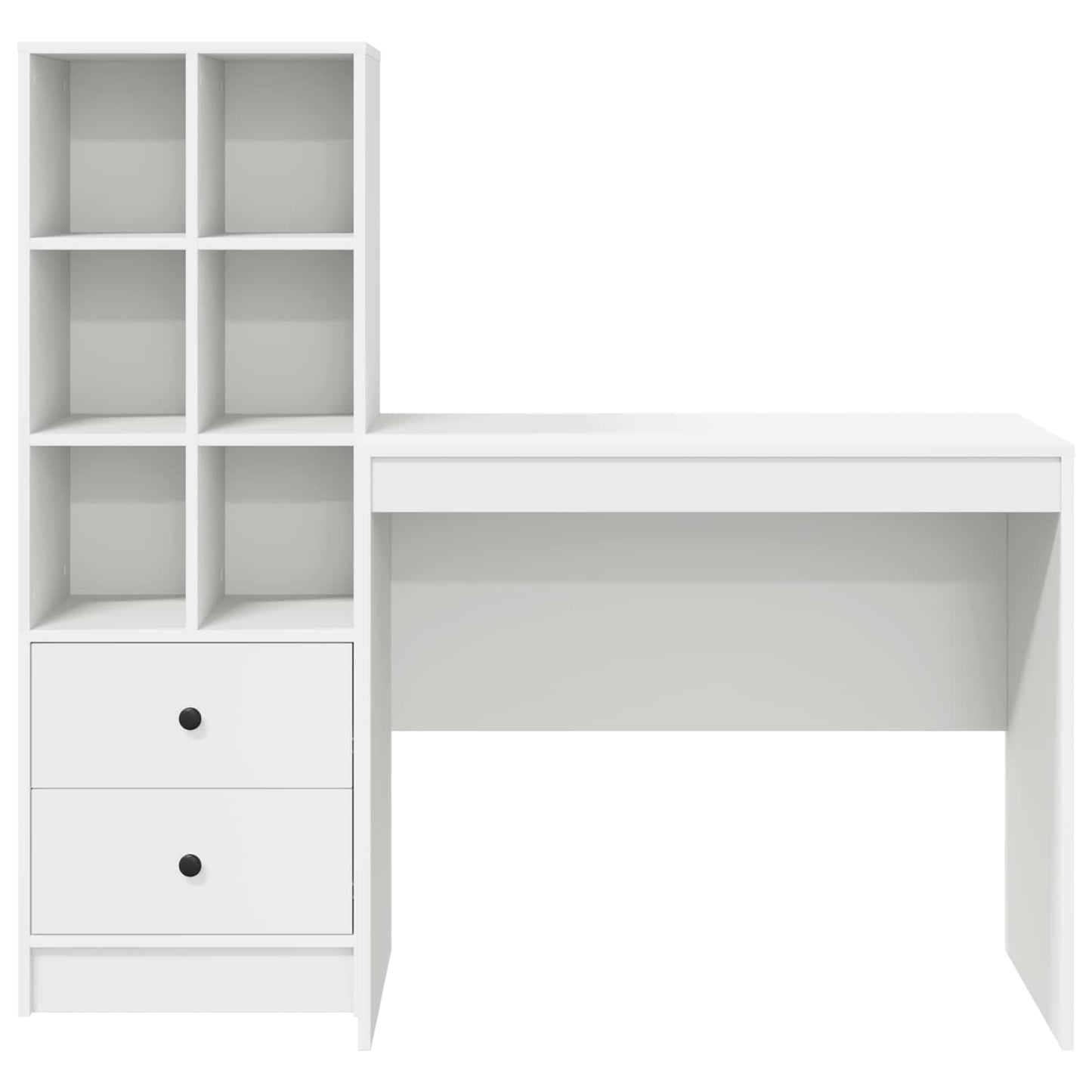 Bord Hvid 135,5 x 50 x 127 cm 2 stk.