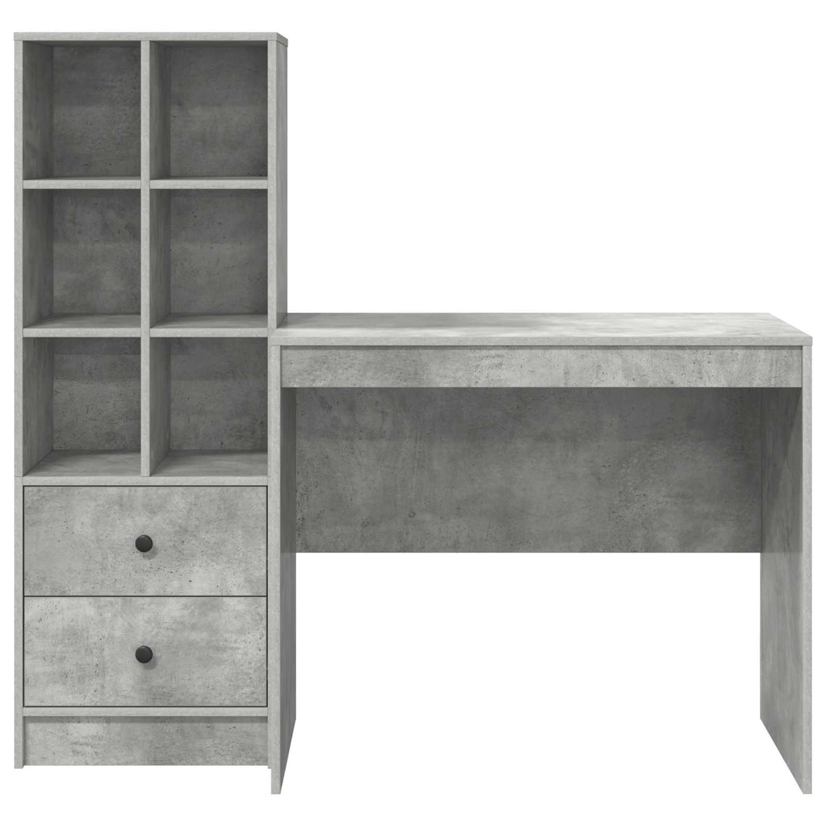 Bord Beton Grå 135,5 x 50 x 127 cm 2 stk.