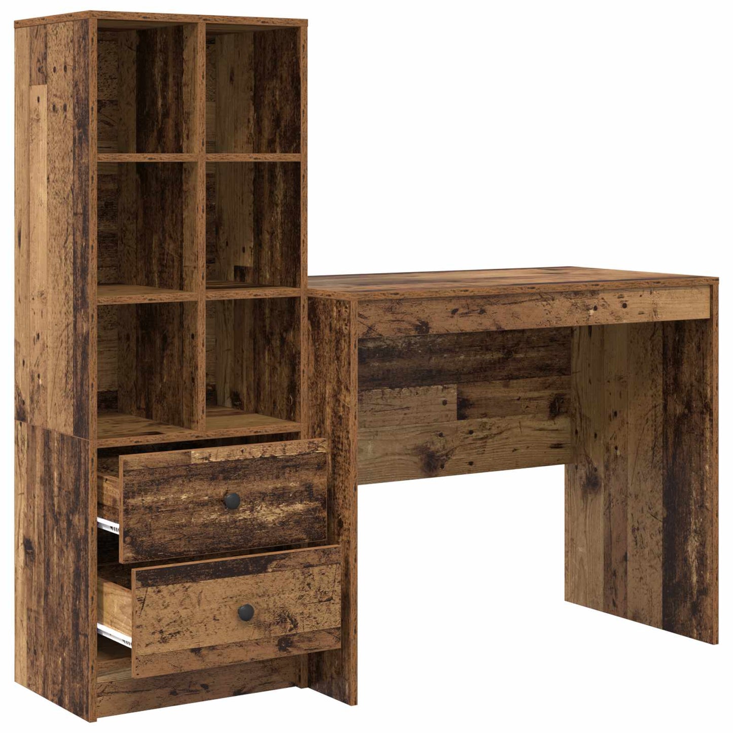 Bord Gammelt træ 135,5 x 50 x 127 cm 2 stk.