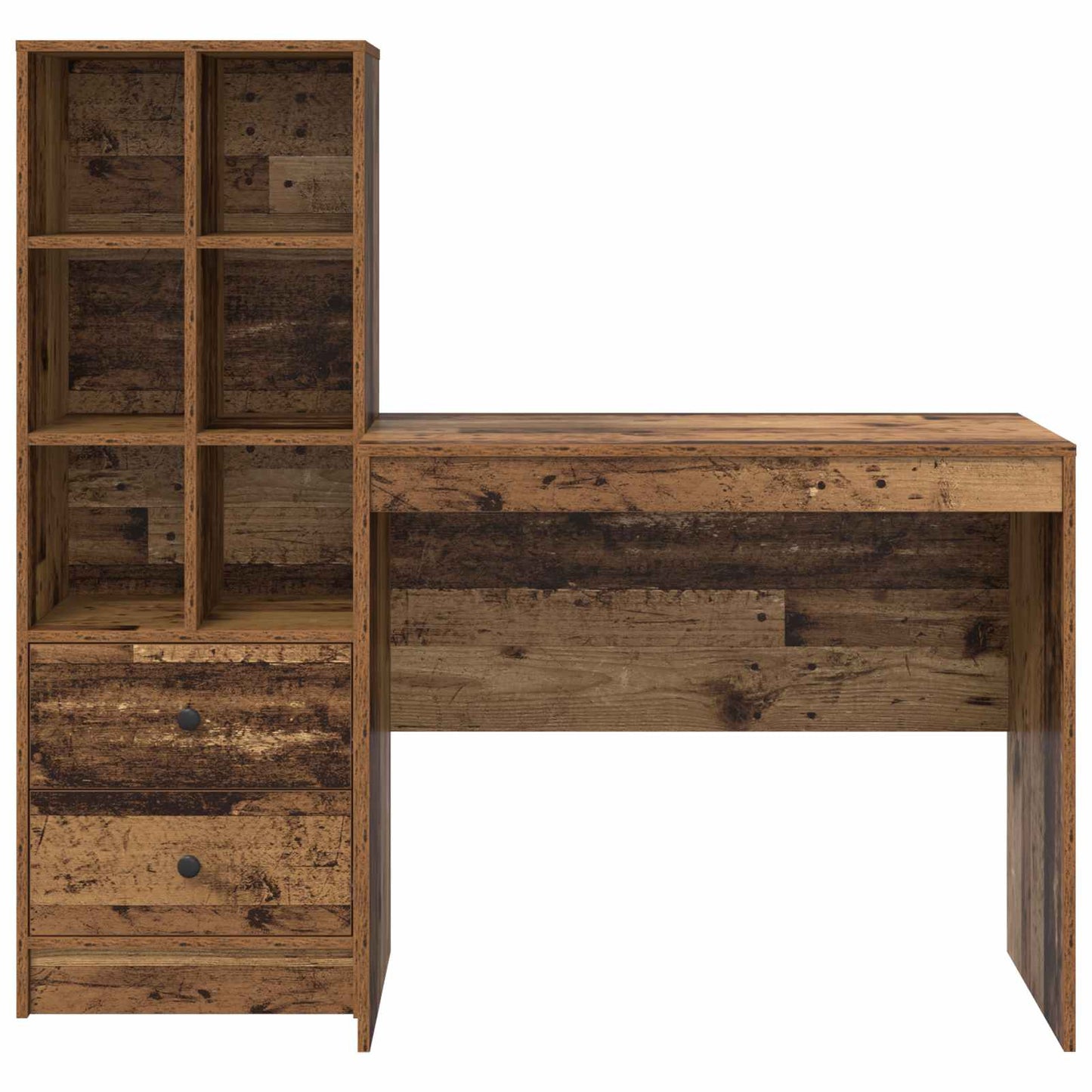 Bord Gammelt træ 135,5 x 50 x 127 cm 2 stk.