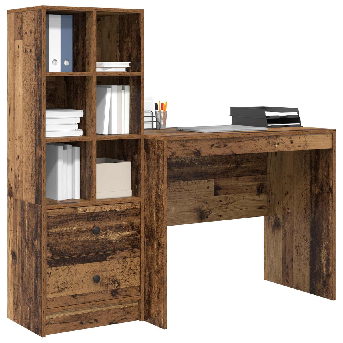 Bord Gammelt træ 135,5 x 50 x 127 cm 2 stk.