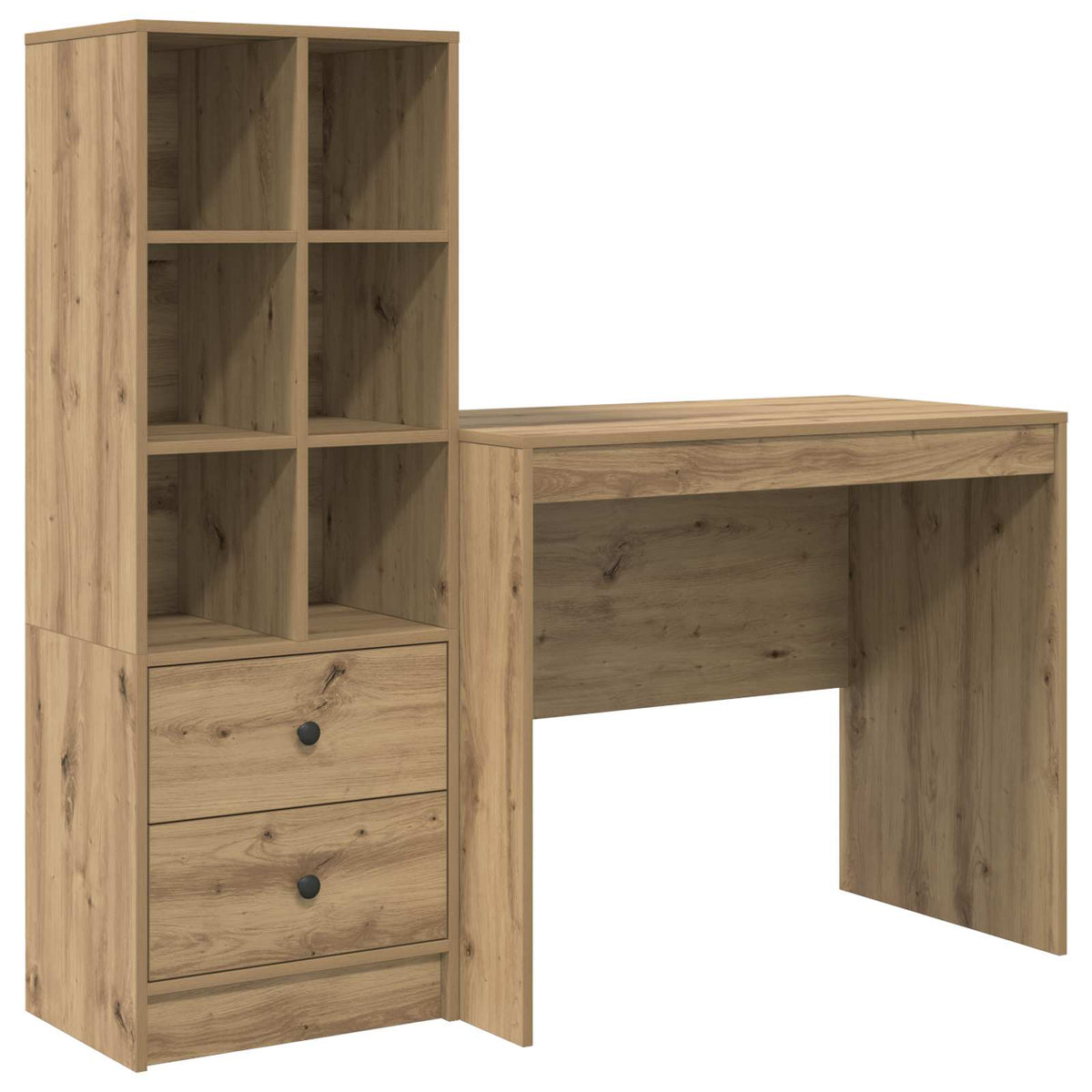 Bord Artisan Egetræ 135,5 x 50 x 127 cm 2 stk.