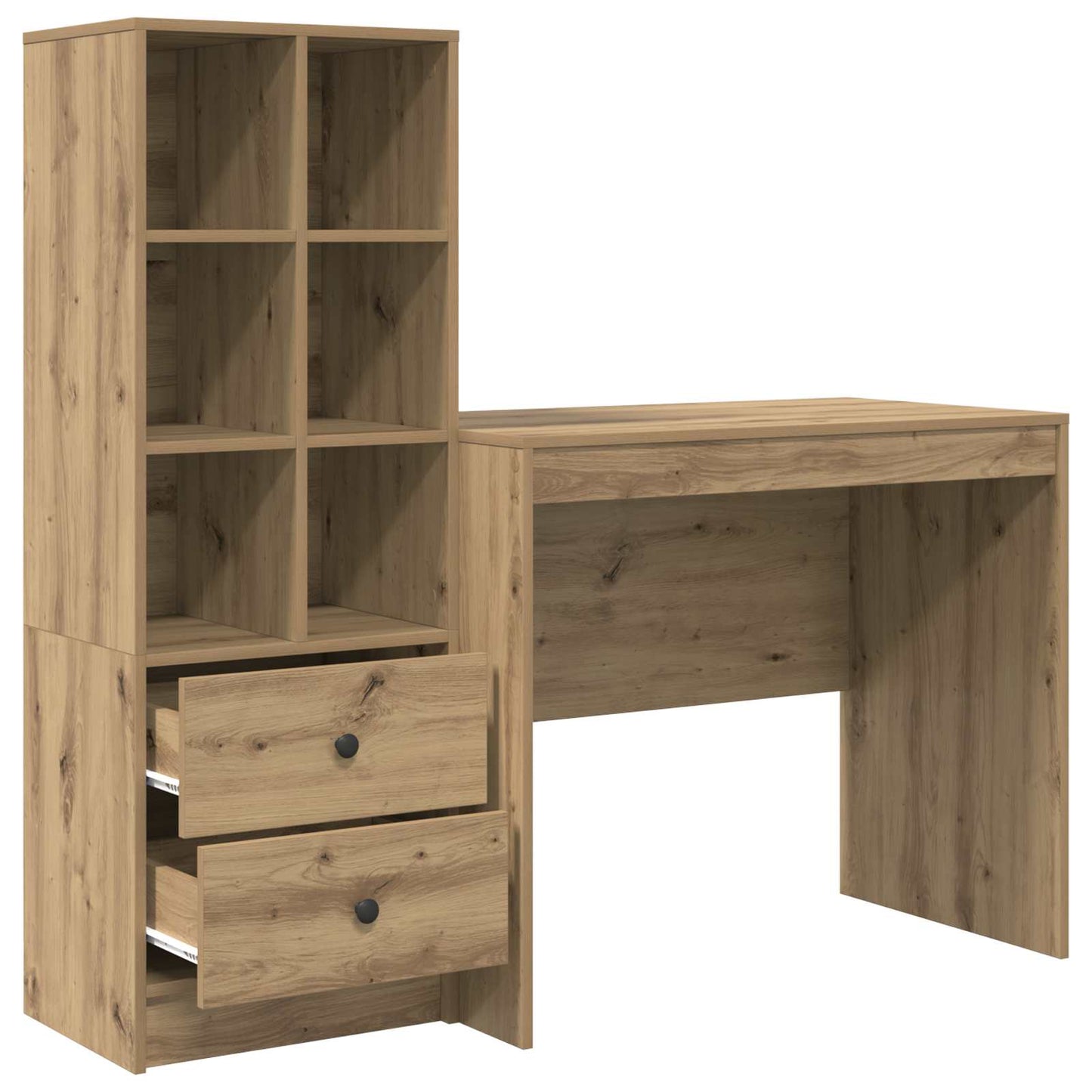 Bord Artisan Egetræ 135,5 x 50 x 127 cm 2 stk.