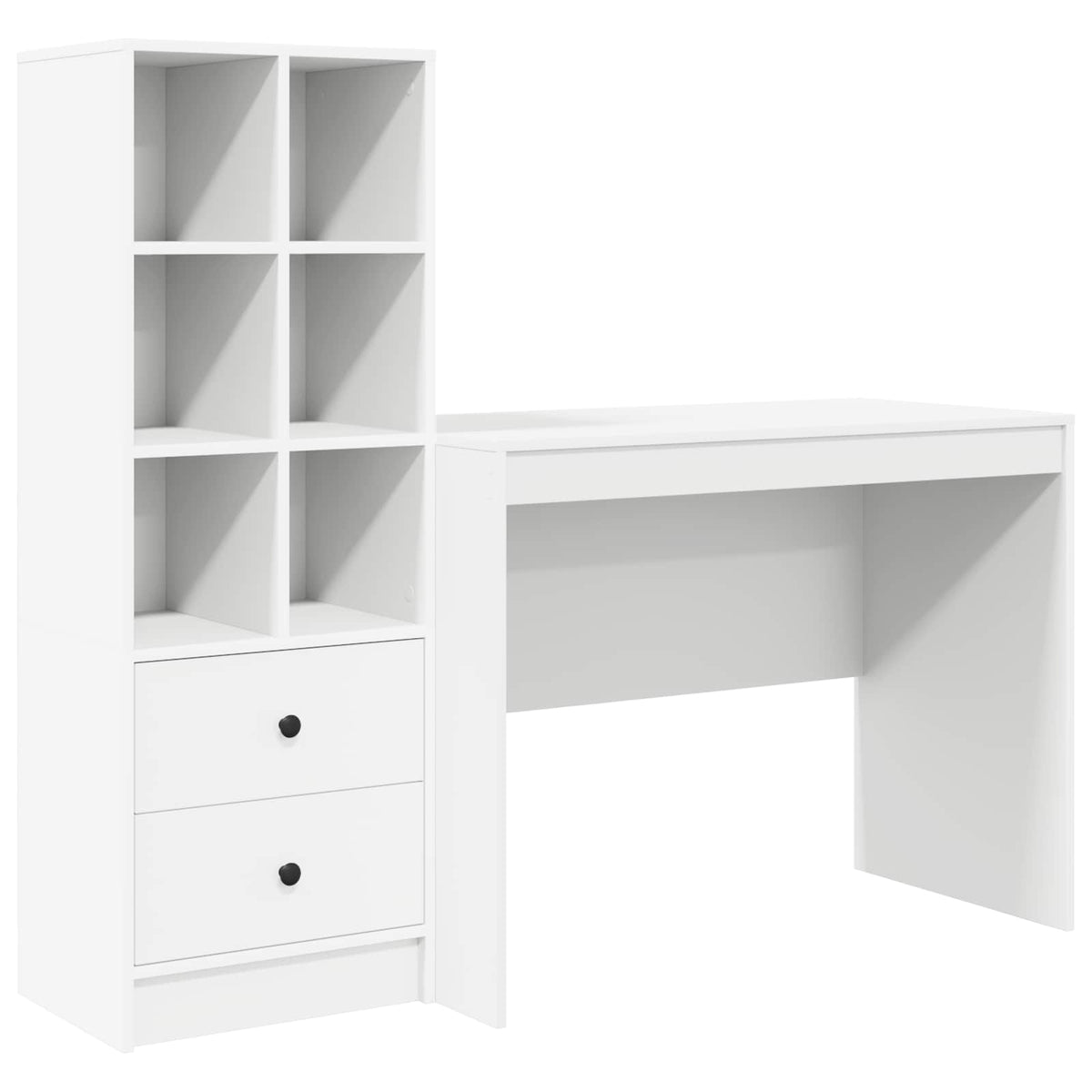 Bord Hvid 145.5 x 50 x 127 cm 2 stk.