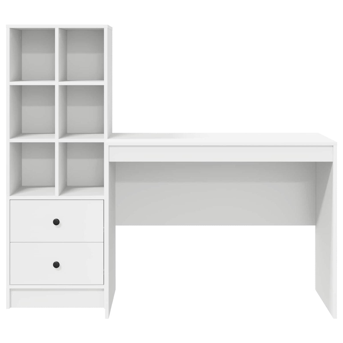 Bord Hvid 145.5 x 50 x 127 cm 2 stk.