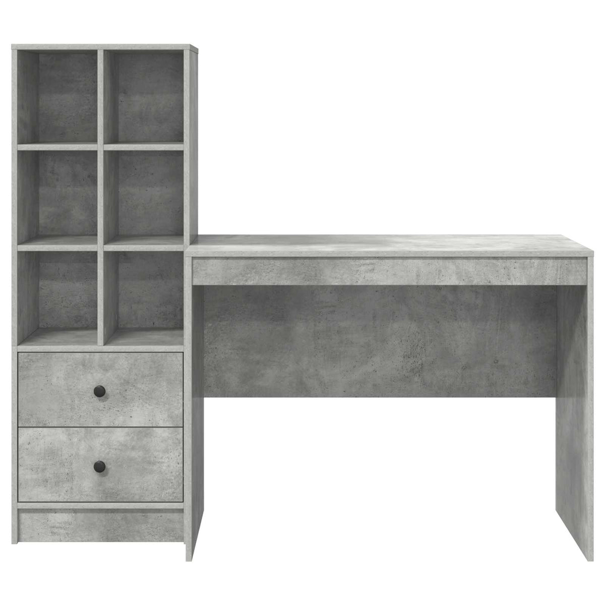 Bord Beton Grå 145.5 x 50 x 127 cm 2 stk.