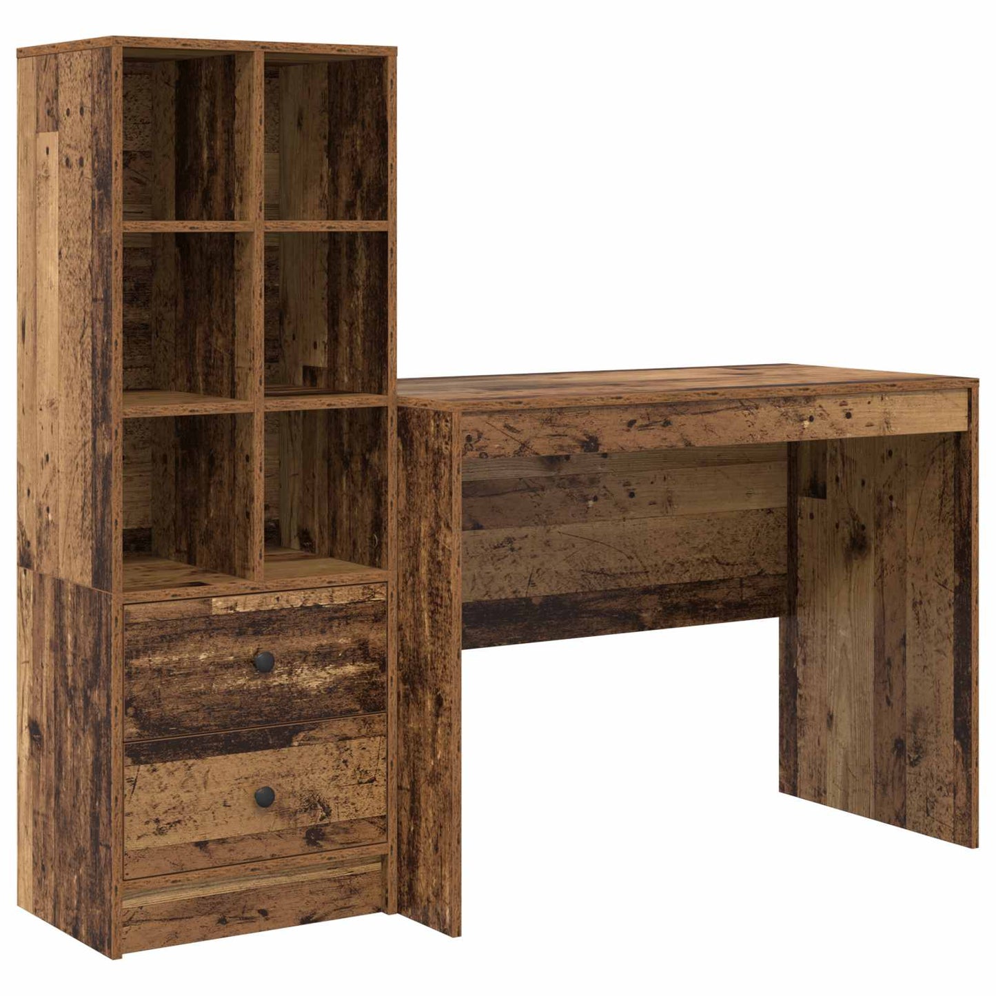 Bord Gammelt træ 145.5 x 50 x 127 cm 2 stk.