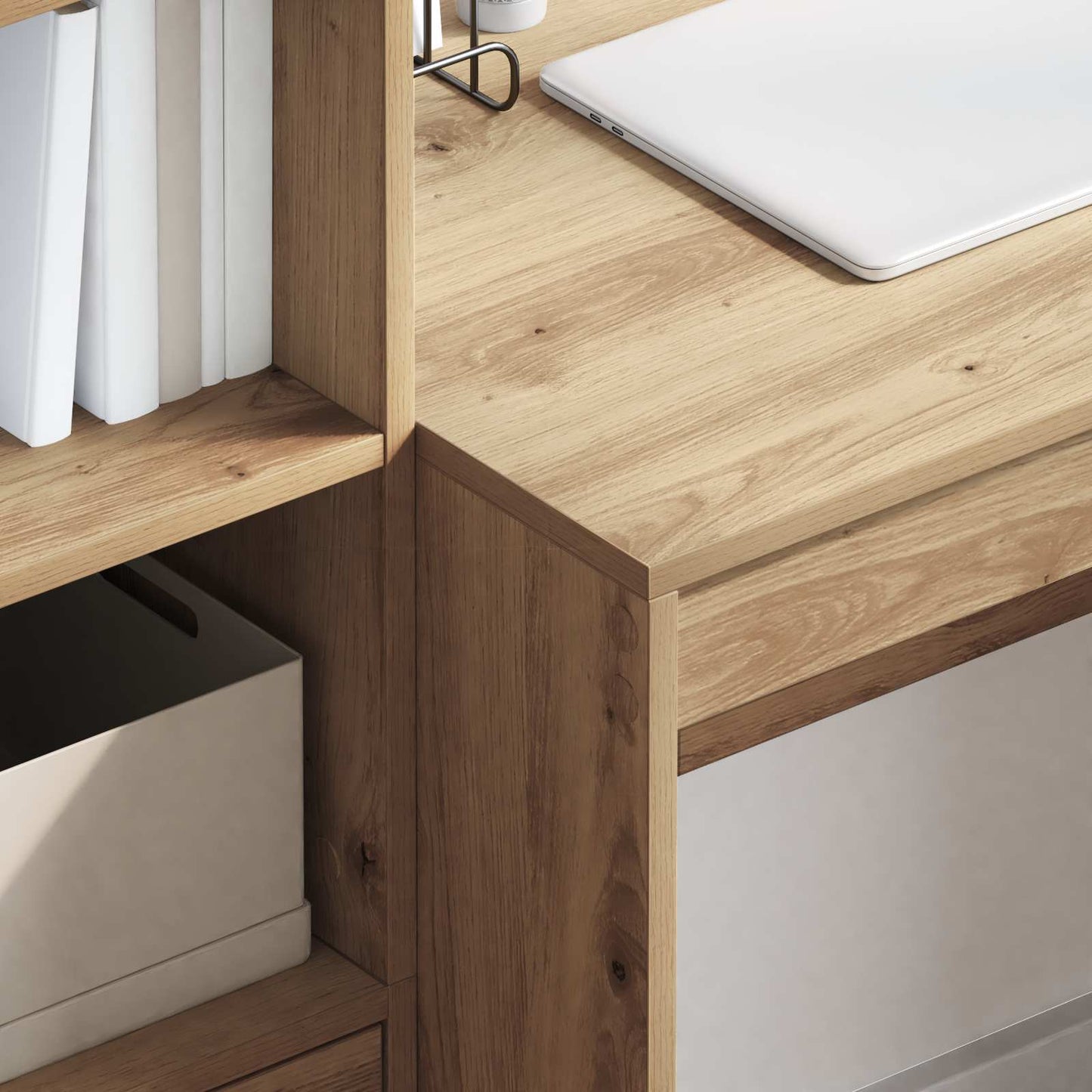 Bord Artisan Egetræ 145.5 x 50 x 127 cm 2 stk.
