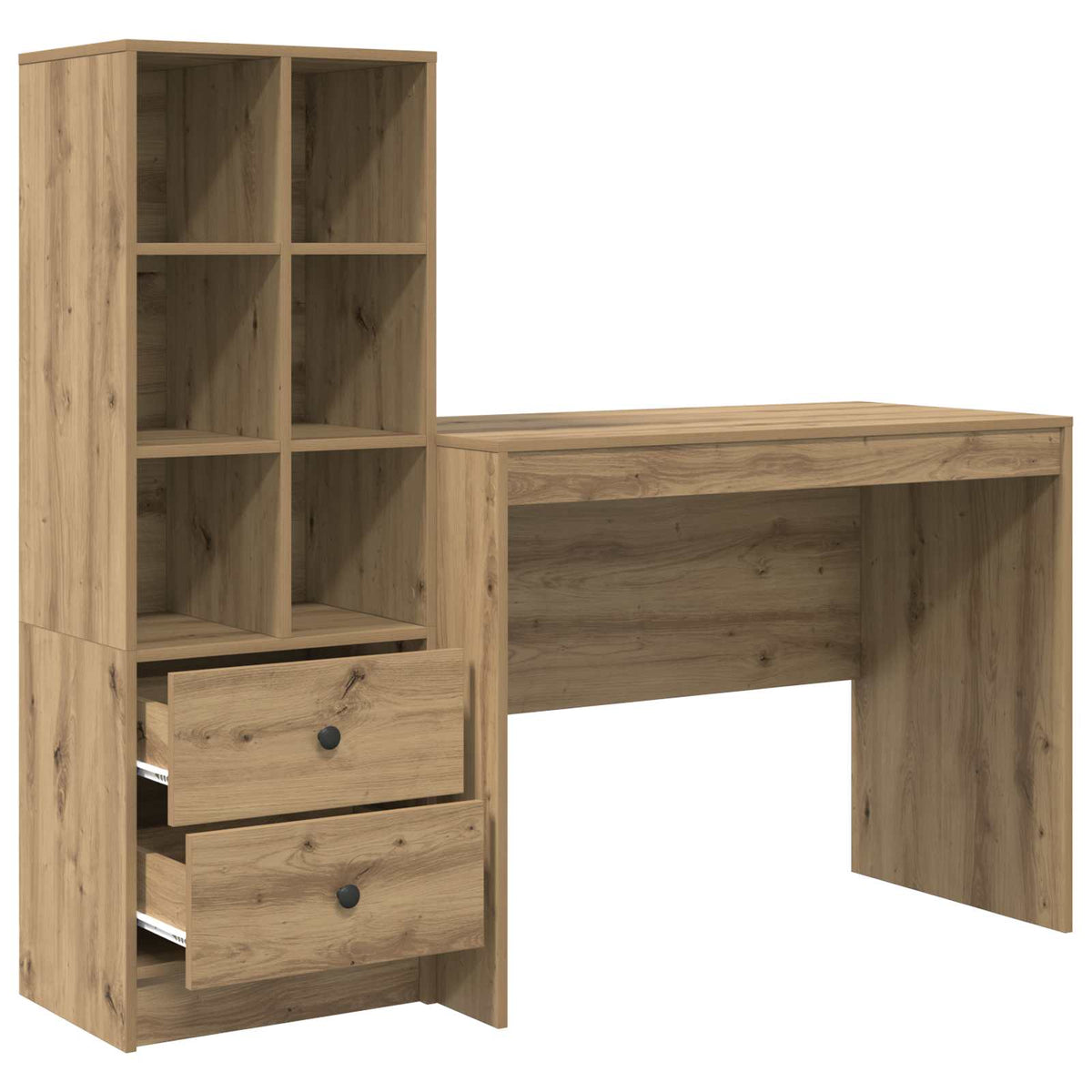 Bord Artisan Egetræ 145.5 x 50 x 127 cm 2 stk.