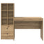 Bord Artisan Egetræ 145.5 x 50 x 127 cm 2 stk.