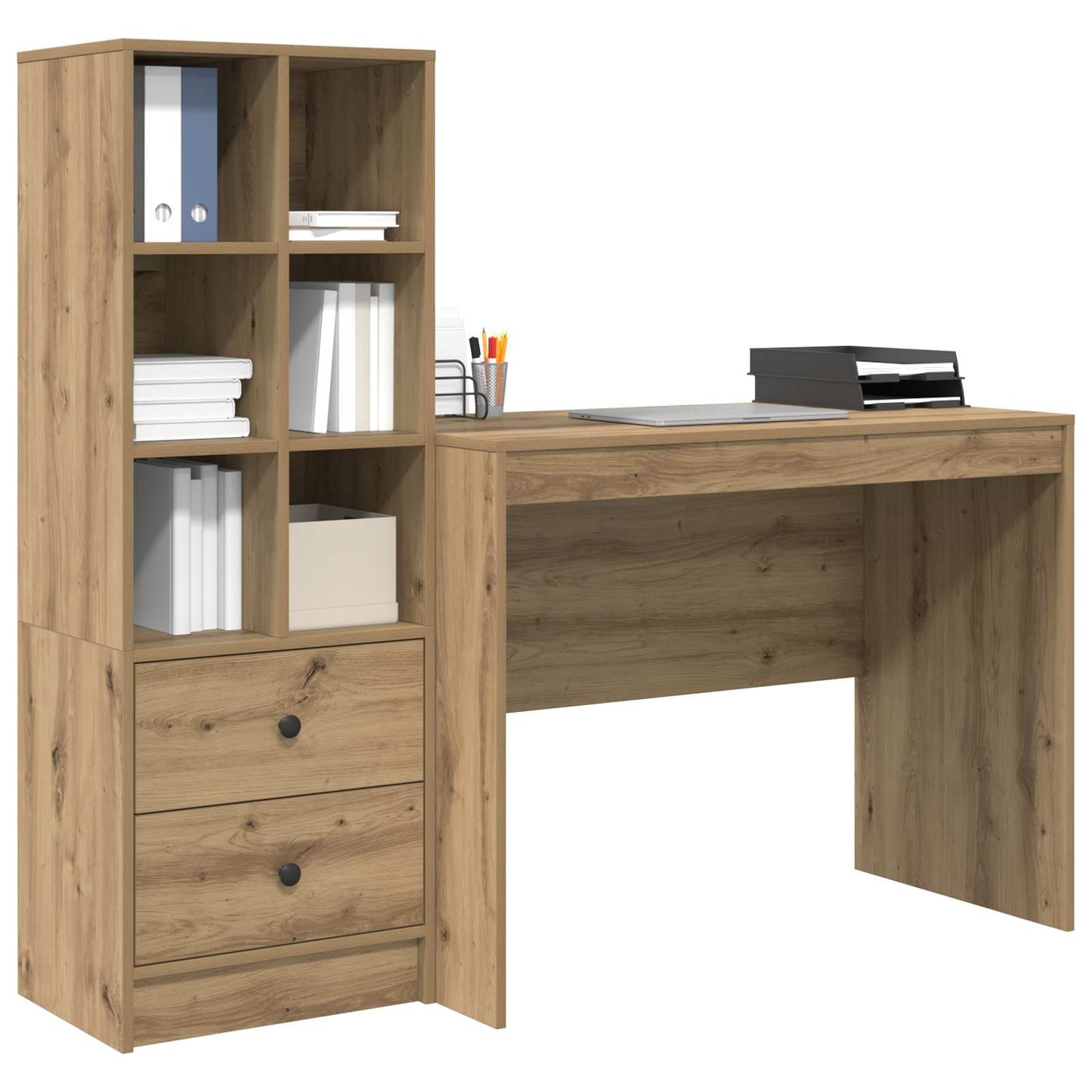 Bord Artisan Egetræ 145.5 x 50 x 127 cm 2 stk.