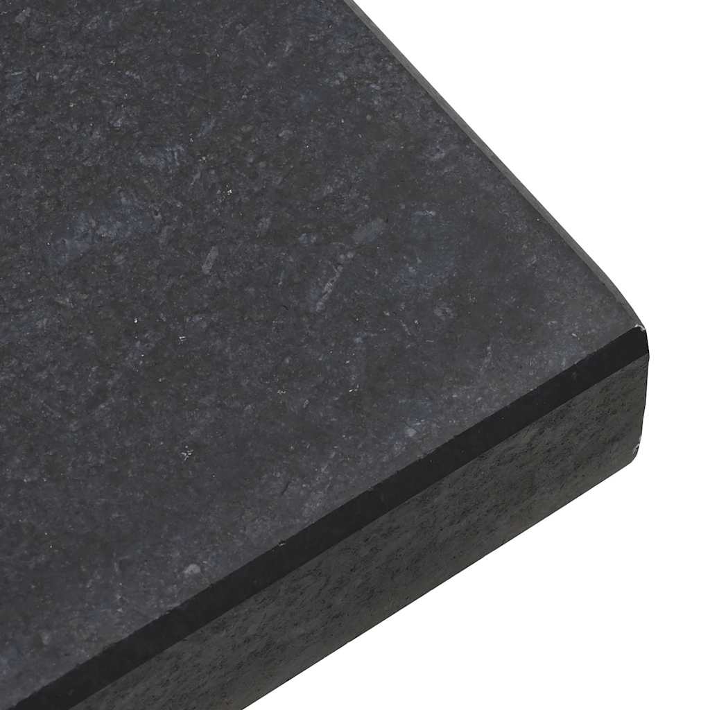 Parasolfod 30 kg Sort Granit Firkantet