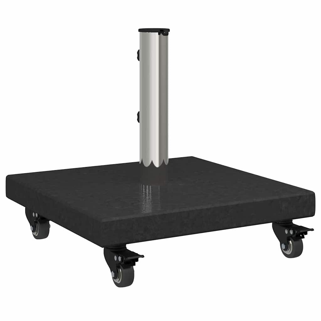 Parasolfod 30 kg Sort Granit Firkantet
