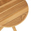 Sidebord Brun 40 x 40 x 41 cm Massiv Teaktræ