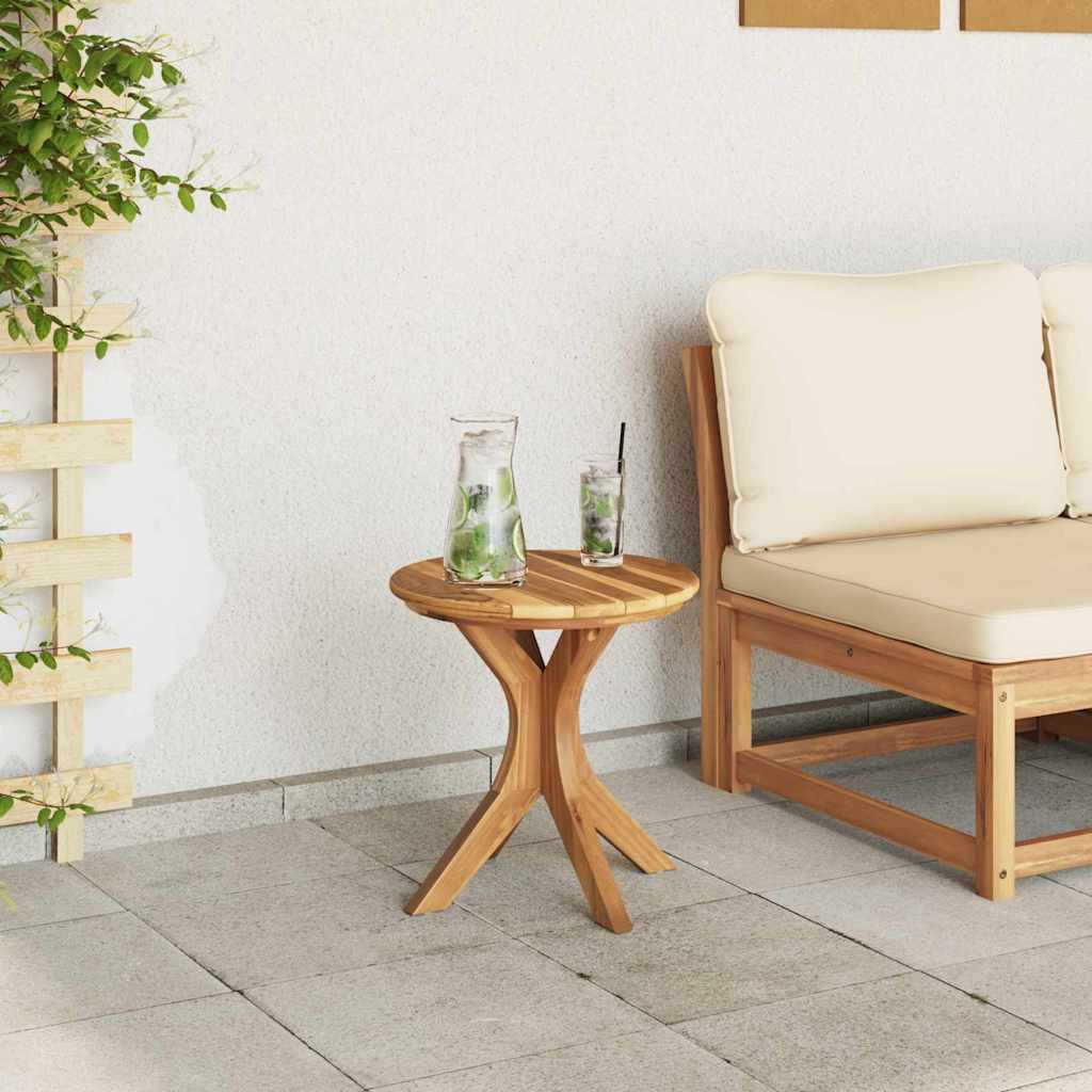 Sidebord Brun 40 x 40 x 41 cm Massiv Teaktræ