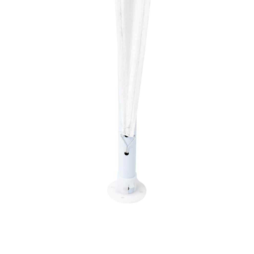 Party Tent Hvid 400 x 400 x 266 cm Polyethylen og stål