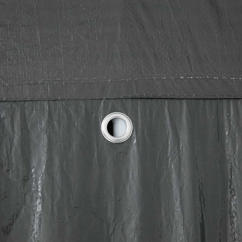 Party Tent Antracit 400 x 400 x 266 cm Polyethylen og stål