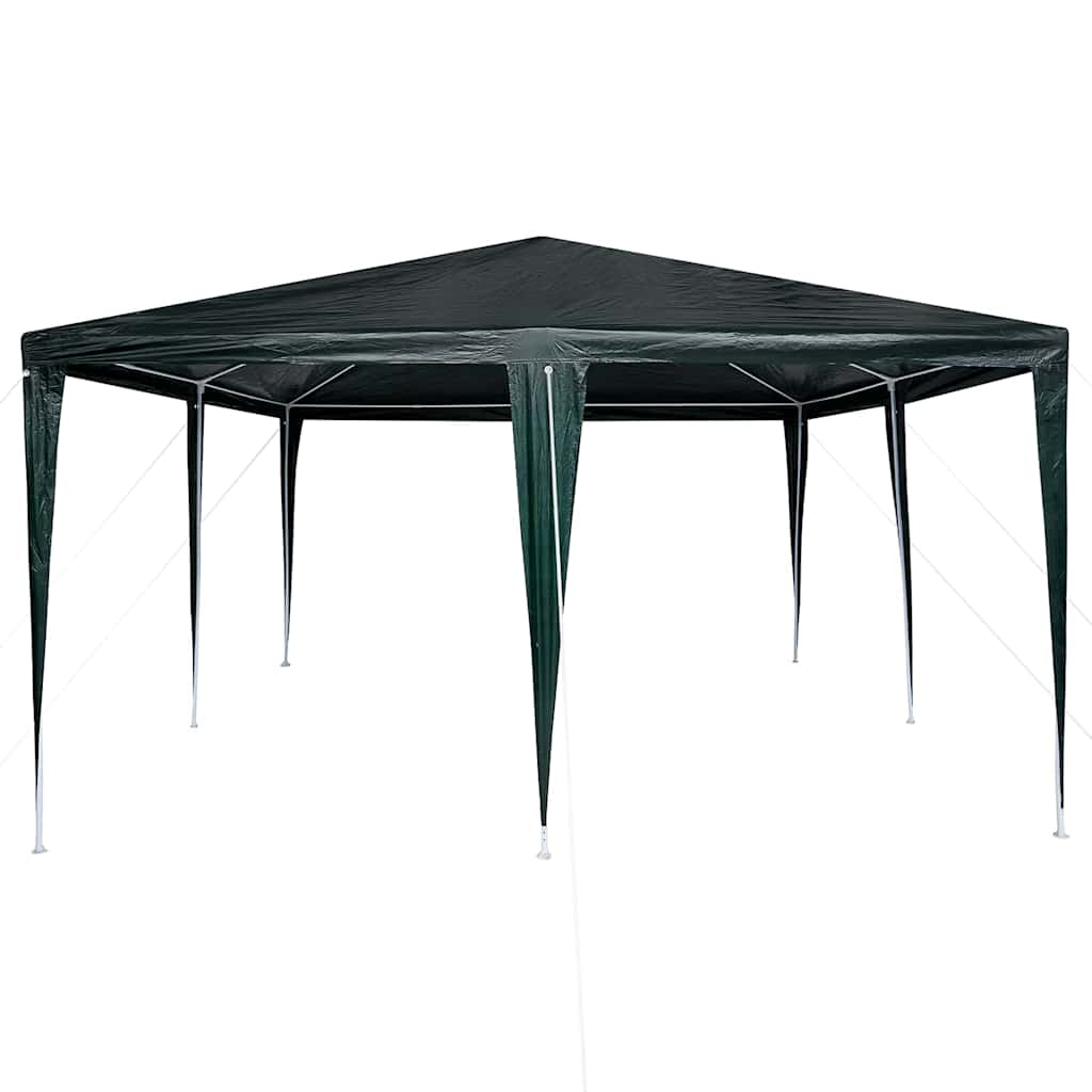 Party Tent Grøn 400 x 400 x 266 cm Polyethylen og stål