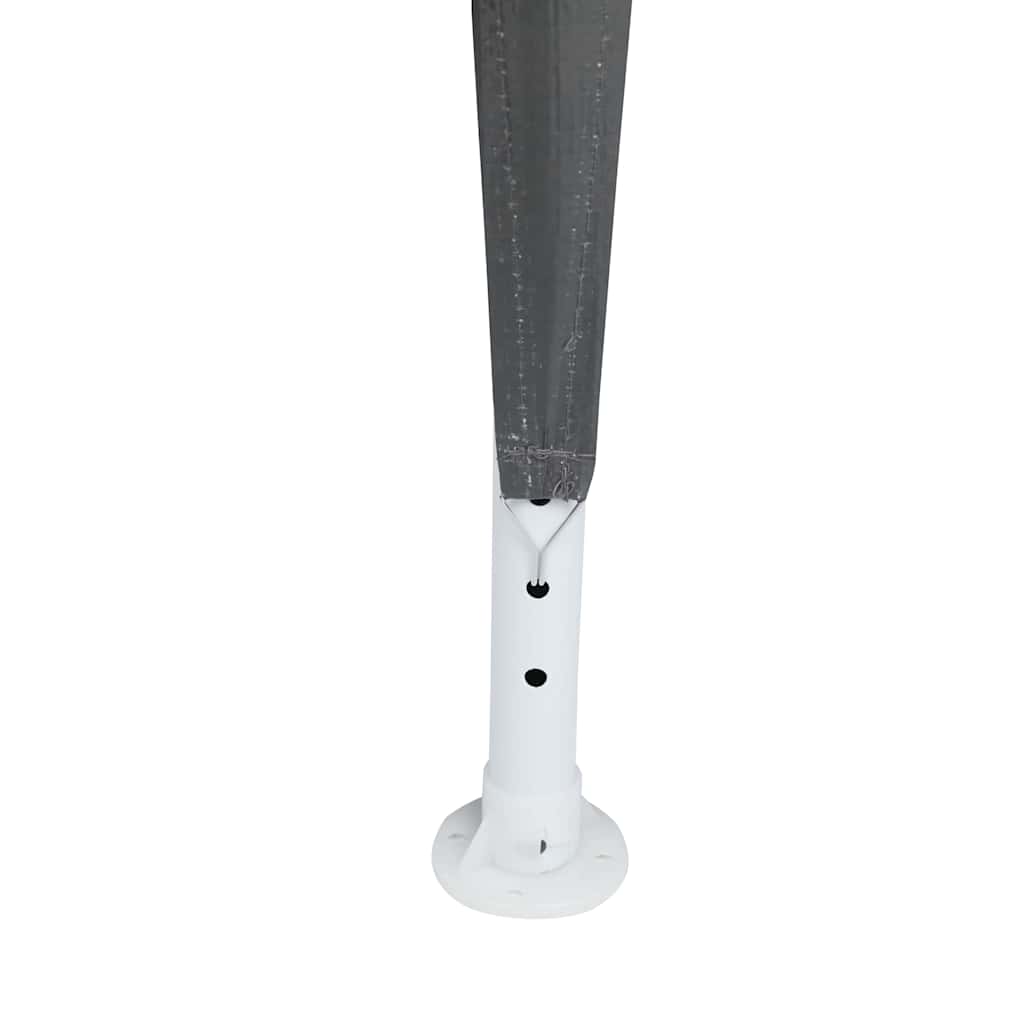 Party Tent Antracit 600 x 400 x 266 cm Polyethylen og stål