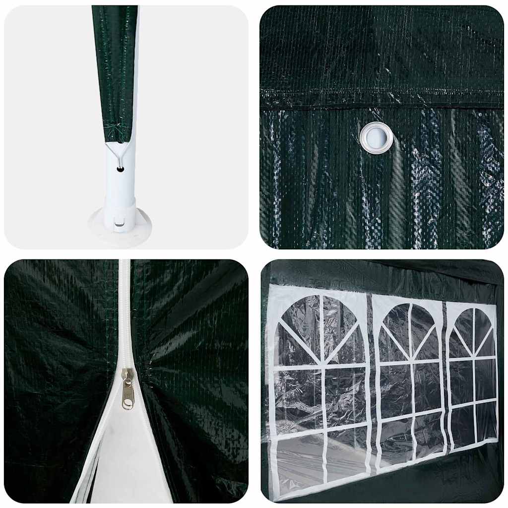 Party Tent Grøn 600 x 400 x 266 cm Polyethylen
