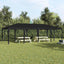 Party Tent Antracit 800 x 400 x 266 cm Polyethylen og stål