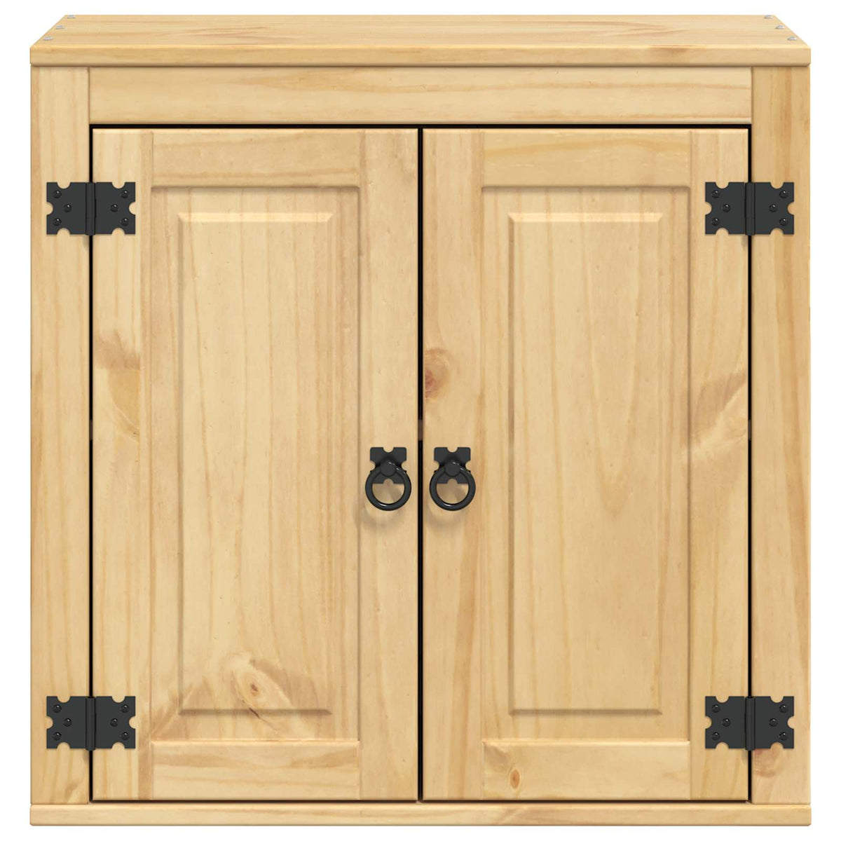 Kabinet SKI HonningBrun 60 x 32 x 60 cm Massiv fyrretræ