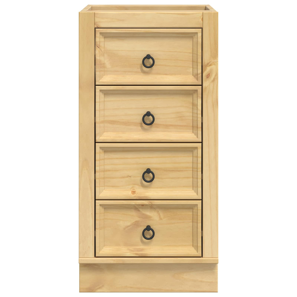 Kabinet SKI HonningBrun 40 x 46 x 81 cm Massiv fyrretræ