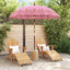 Balinesisk Parasol Lyserød 215 x 215 x 260 cm