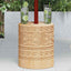 Parasolfod 28.05 kg Naturfarvet Massivt træ Cylinderformet