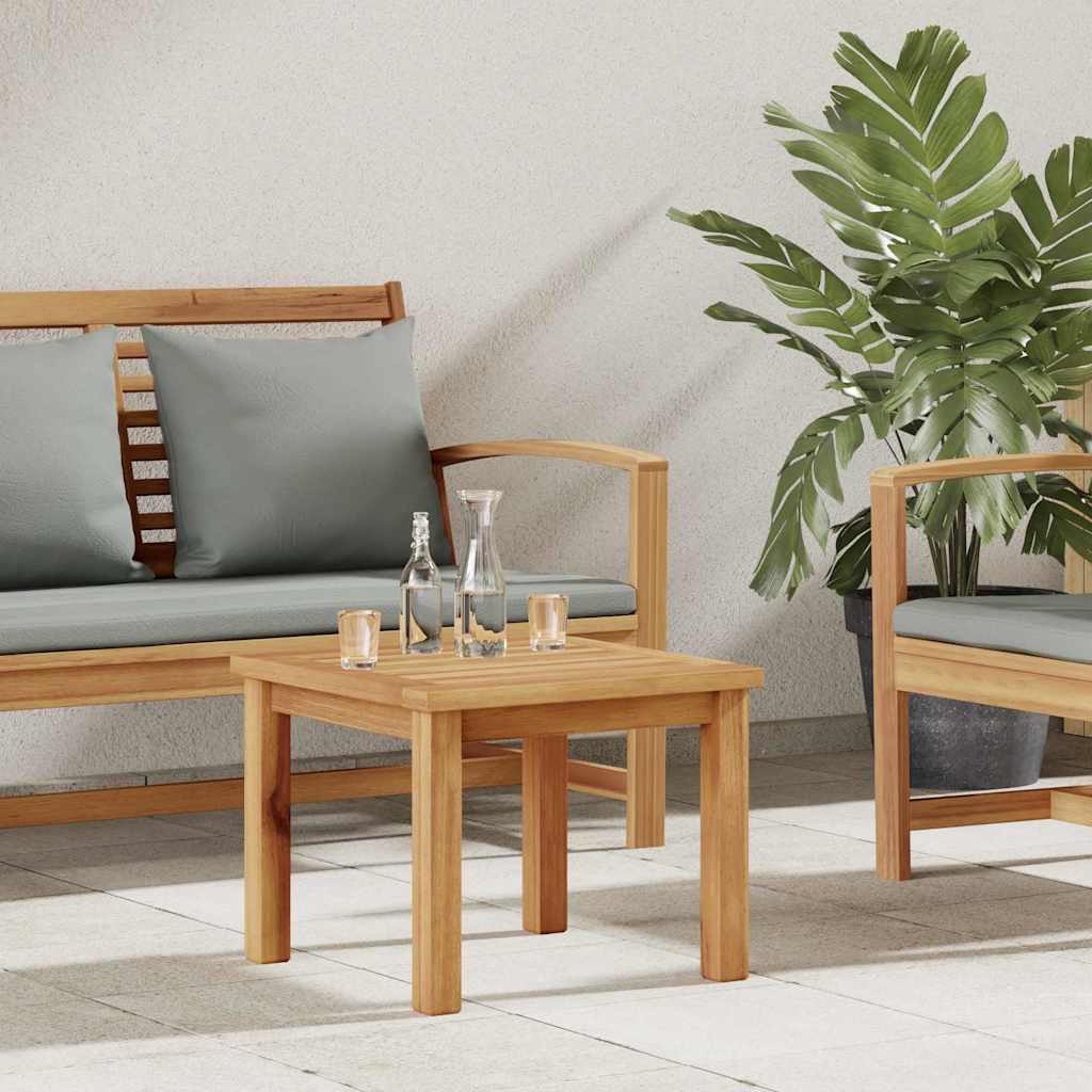 Sofabord Brun 45 x 45 x 36 cm Massiv Teaktræ