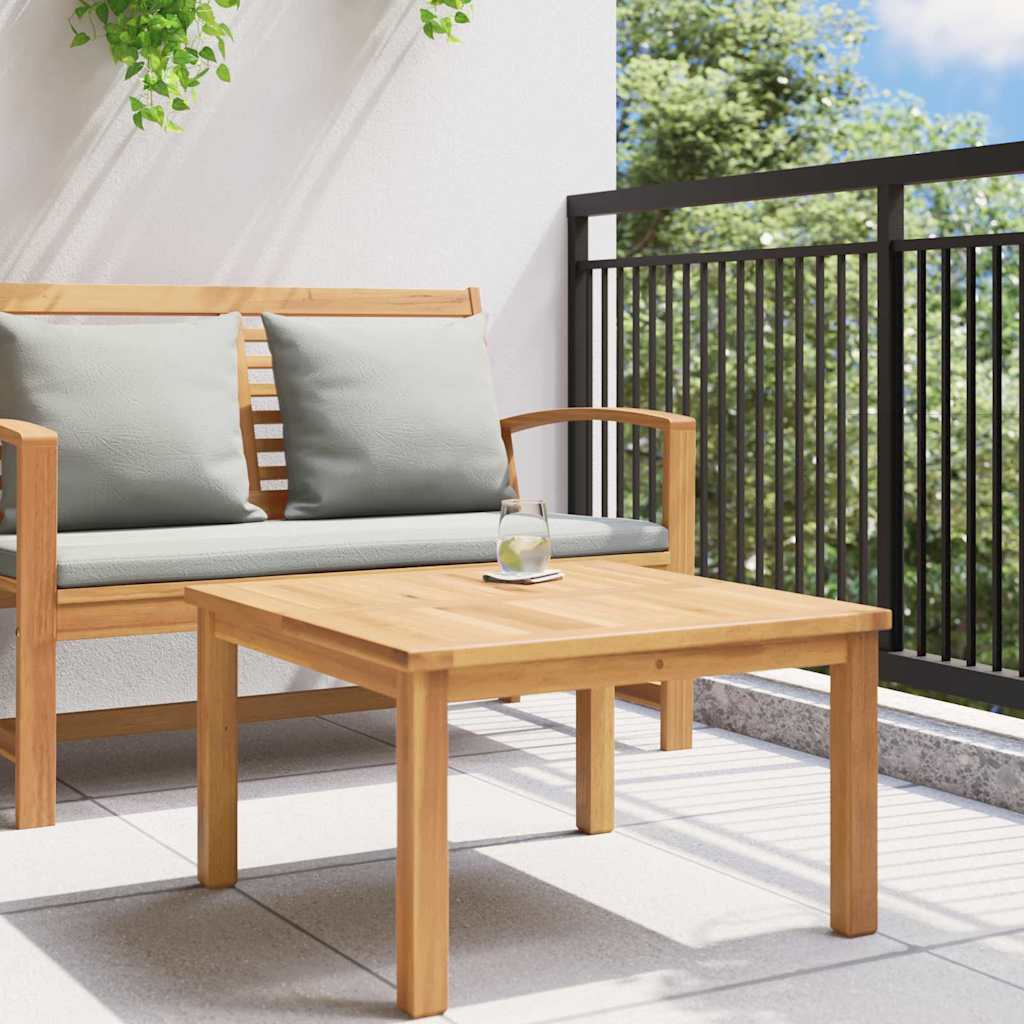 Sofabord Brun 60 x 60 x 36 cm Massiv Teaktræ