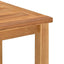 Sofabord Brun 50 x 35 x 36 cm Massiv Teaktræ