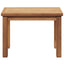 Sofabord Brun 50 x 35 x 36 cm Massiv Teaktræ