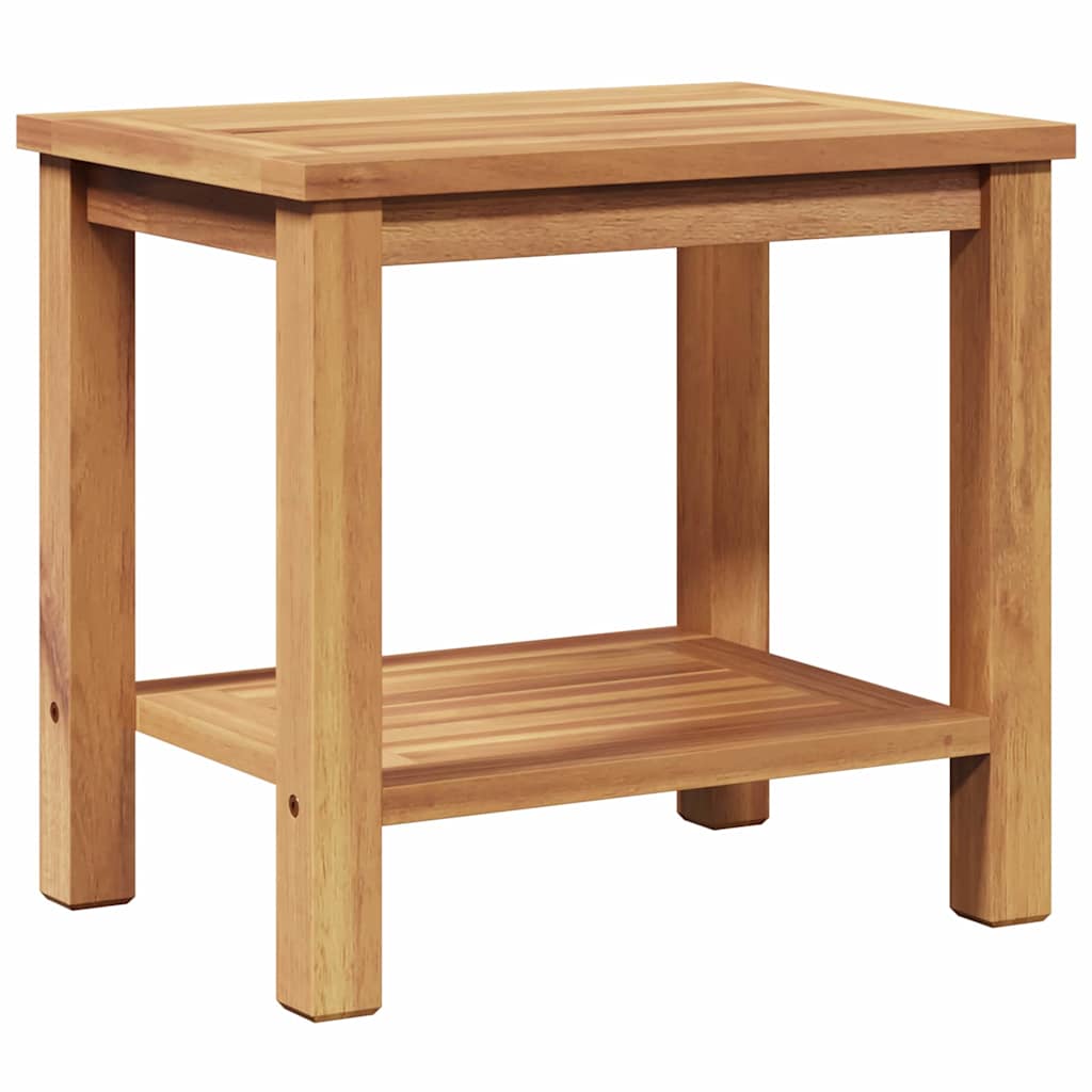 Sofabord med opbevaring Brun 50 x 35 x 45 cm Massiv Teaktræ