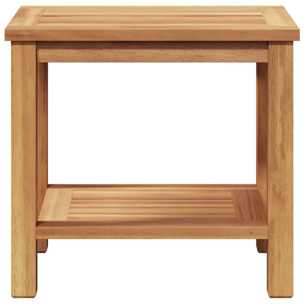 Sofabord med opbevaring Brun 50 x 35 x 45 cm Massiv Teaktræ