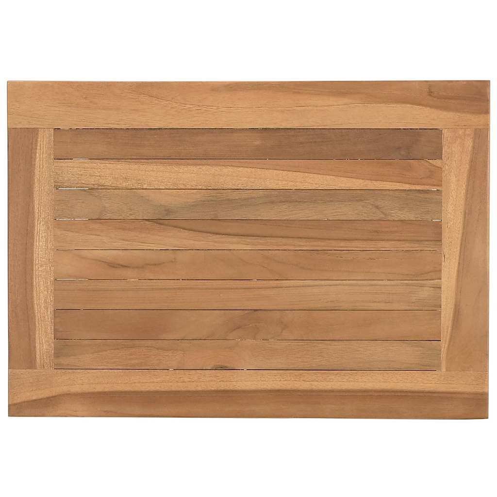 Sofabord med opbevaring Brun 50 x 35 x 45 cm Massiv Teaktræ