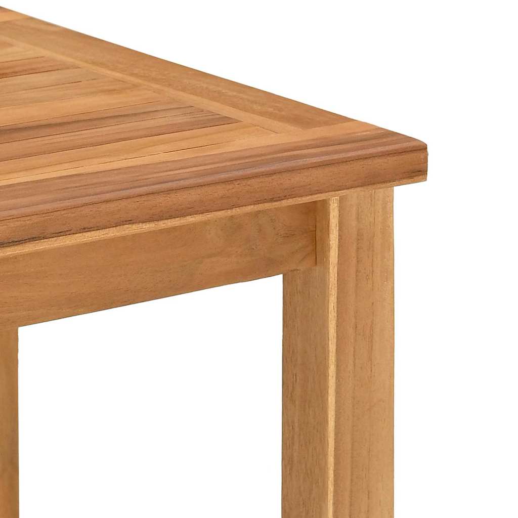 Sofabord med opbevaring Brun 70 x 40 x 45 cm Massiv Teaktræ