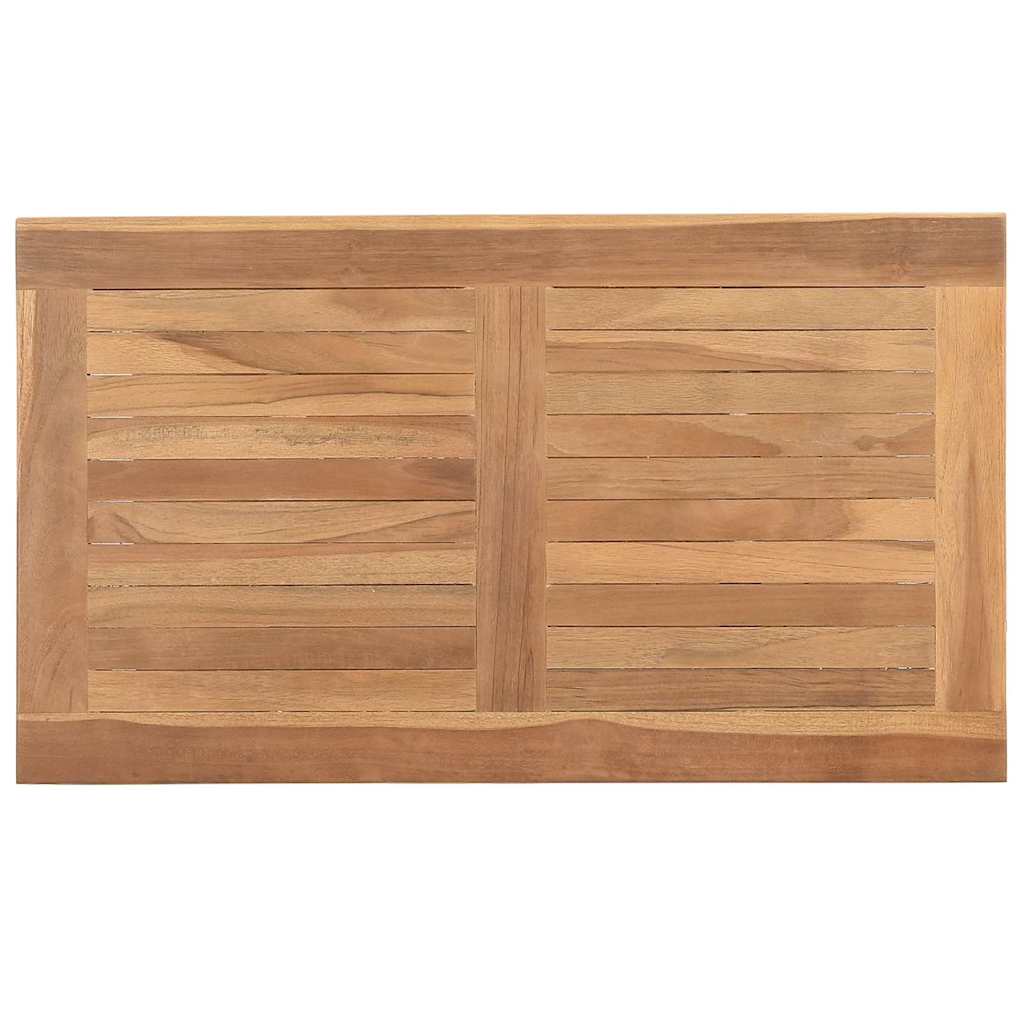 Sofabord med opbevaring Brun 70 x 40 x 45 cm Massiv Teaktræ