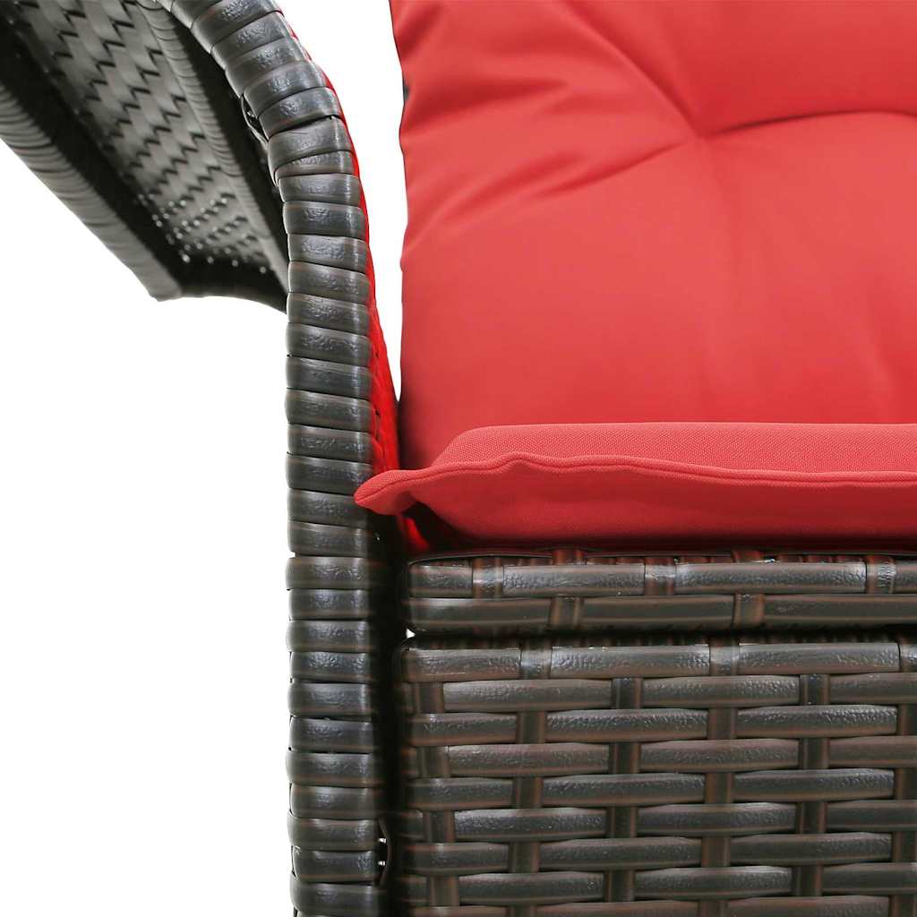 Havemøbelsofa 2-Antal sæder polyrattan