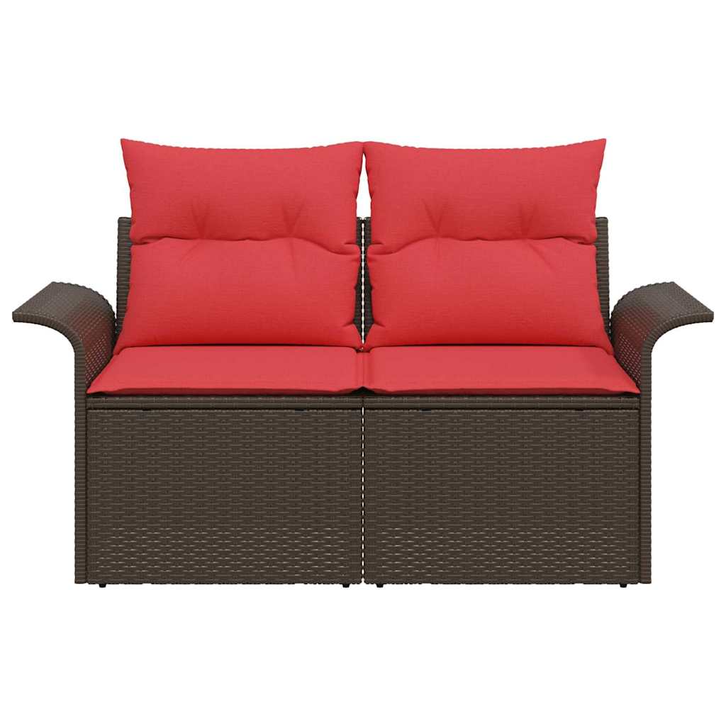 Havemøbelsofa 2-Antal sæder polyrattan