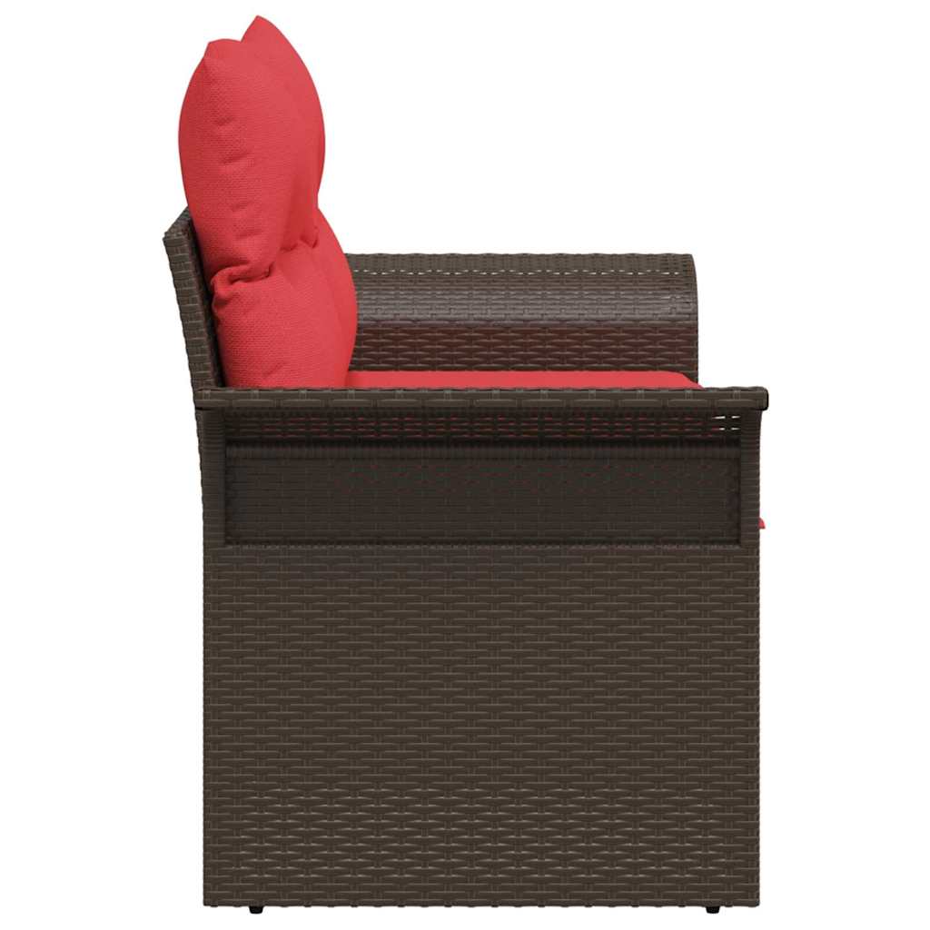 Havemøbelsofa 2-Antal sæder polyrattan
