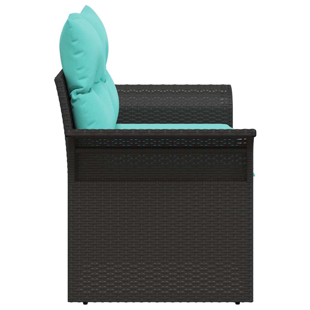 Havemøbelsofa 2-Antal sæder polyrattan