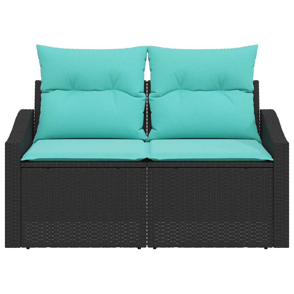 Havemøbelsofa Grå 123 x 62 x 69cm polyrattan