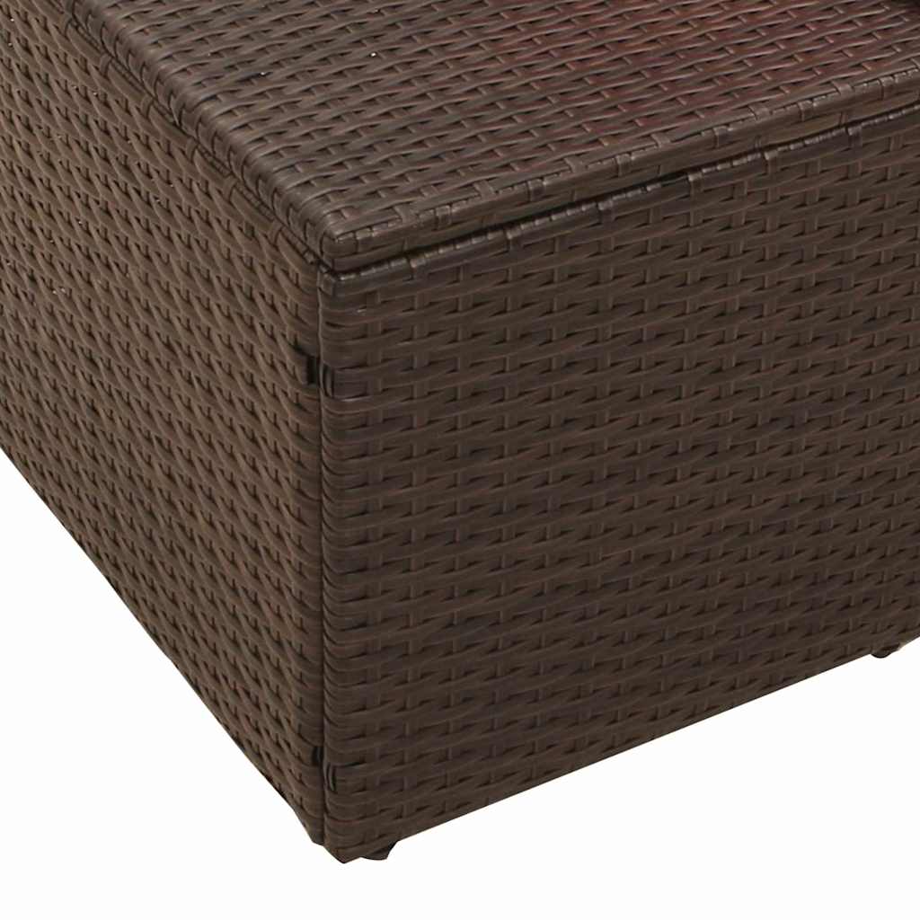 Havemøbelsofa med pude 184 x 62 x 69 cm polyrattan
