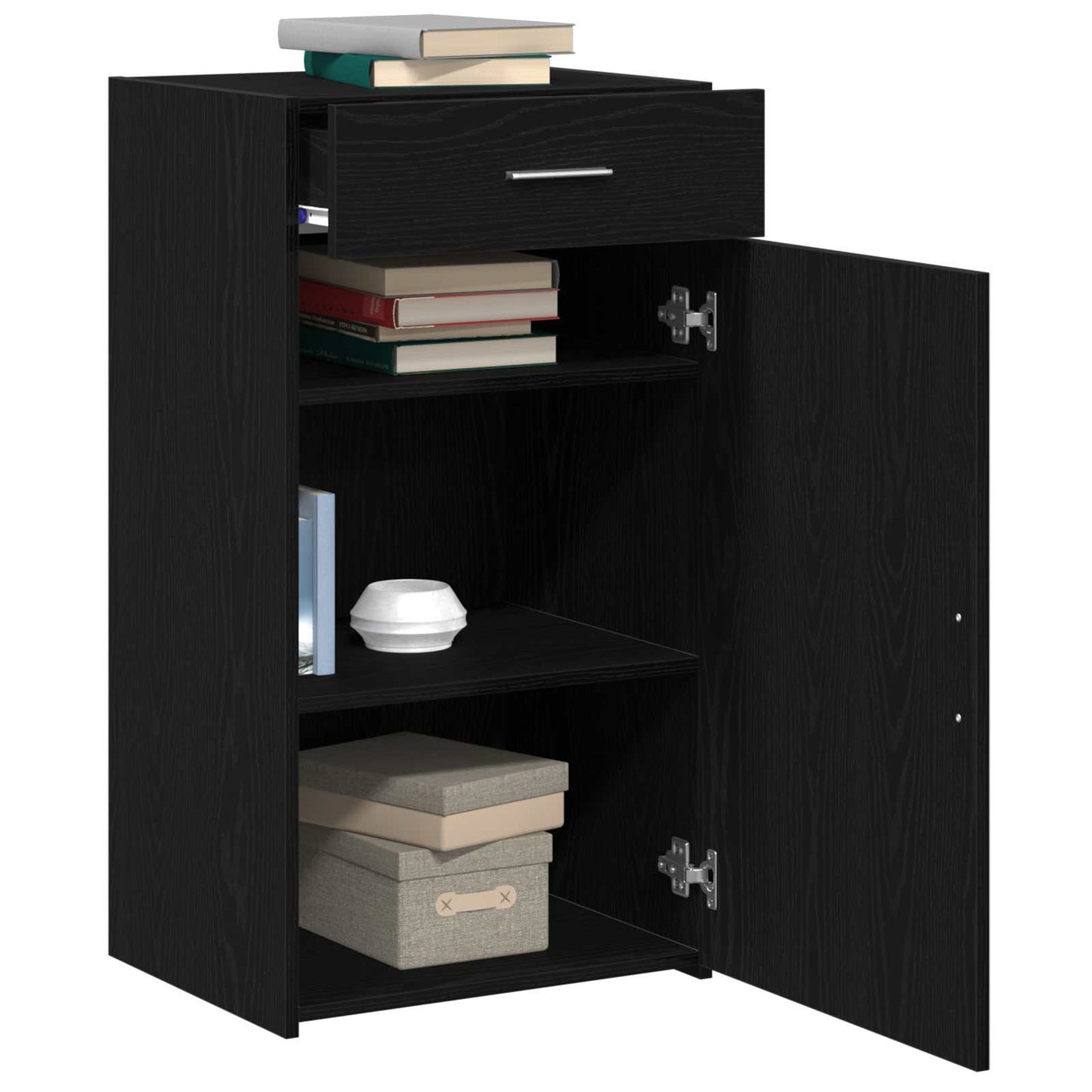 Sideboard Sort eg 50 x 42,5 x 93 cm