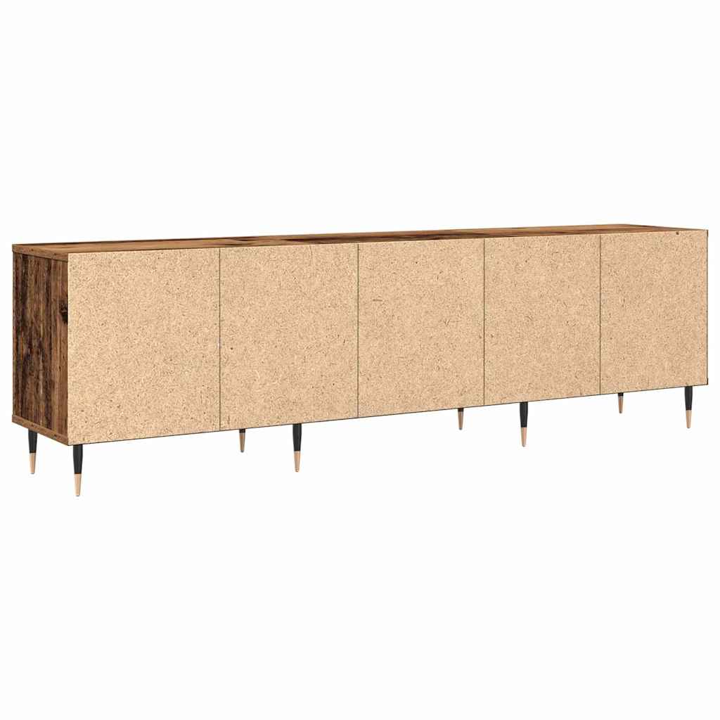 TV-skab 150 x 30 x 45 cm Gammelt træ Konstrueret træ