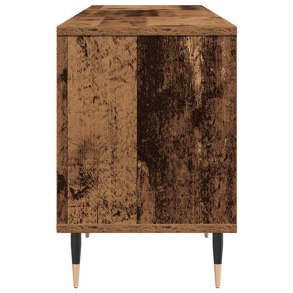 TV-skab 150 x 30 x 45 cm Gammelt træ Konstrueret træ
